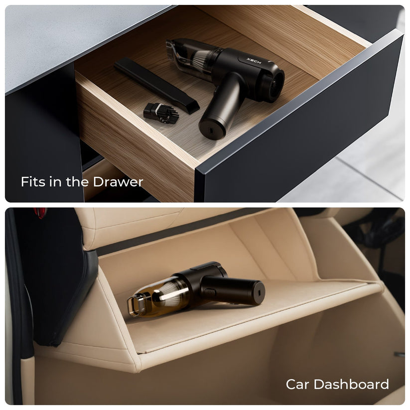 Turbo Suction Cleaner | Cordless & Compact Design | Dual Function for Car, Home, office  & More